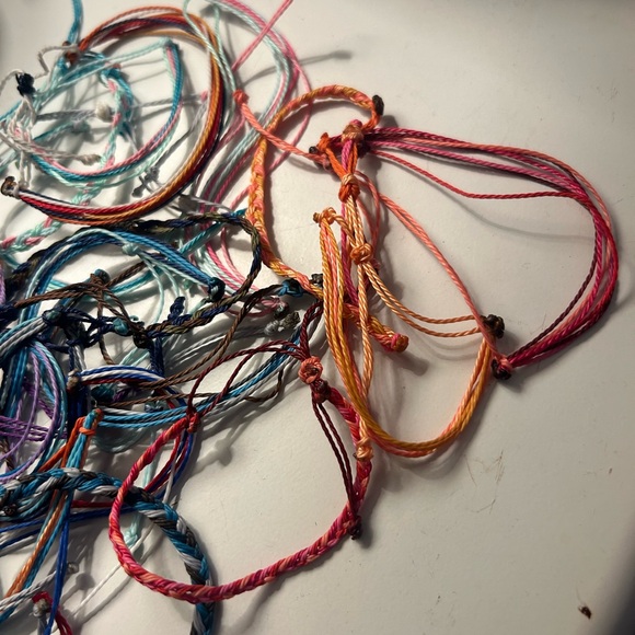 Colorful String Bracelets Set - Picture 2 of 4